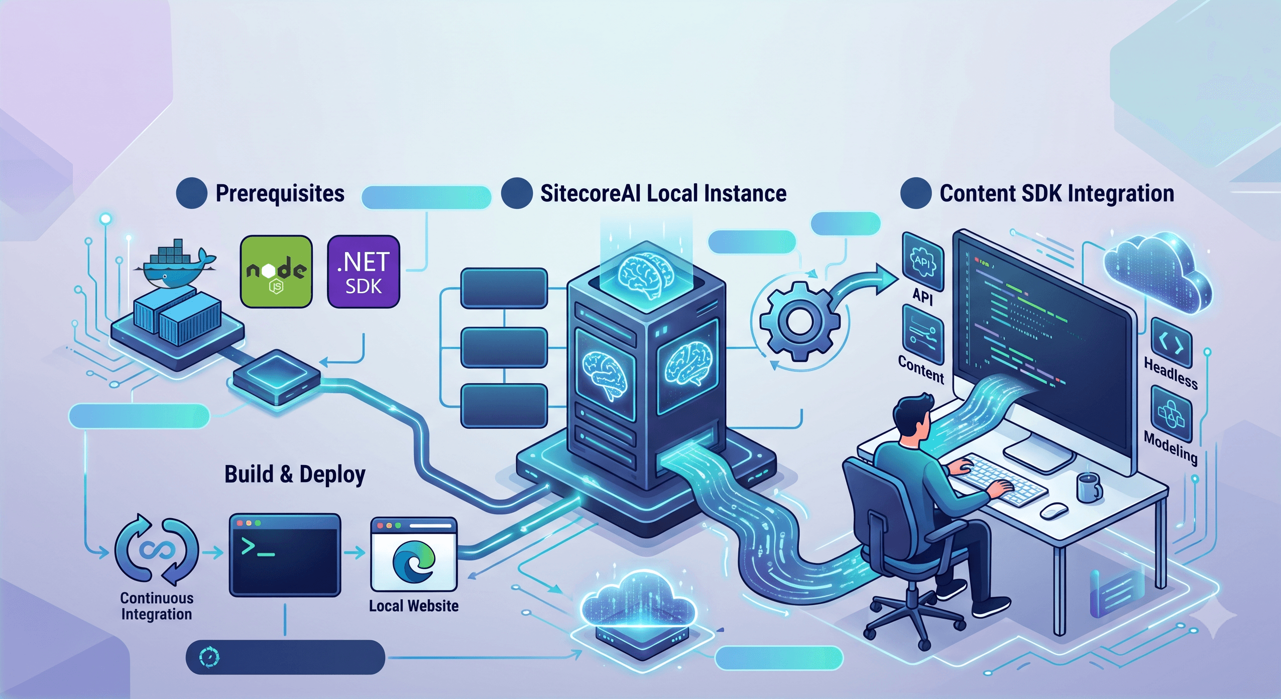 SitecoreAI CMS Content SDK: Complete Local Setup Guide